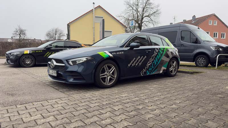 Mercedes A-Serisi sürücü kursu aracı