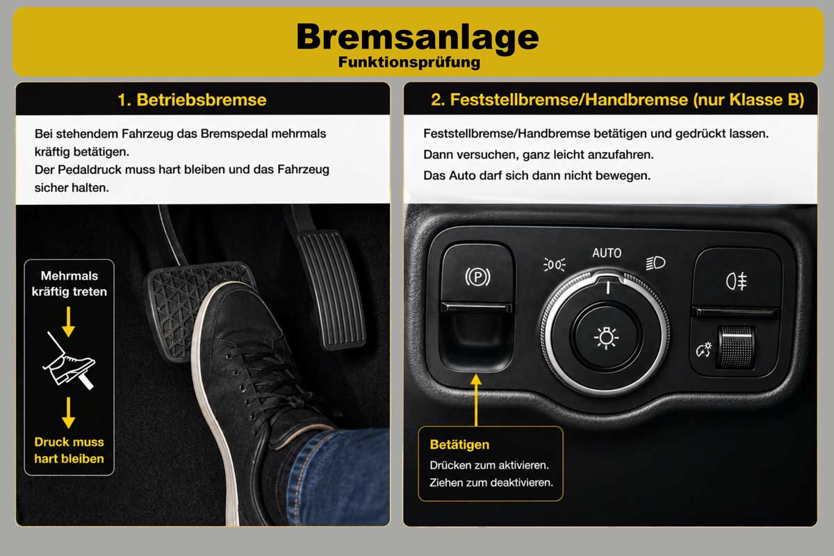 Warnbilinker prüfen