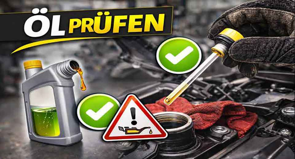 Öl prüfen